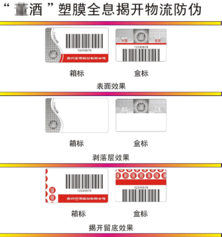 防偽溯源防竄貨套標(biāo)